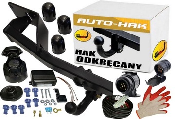 КРЮК HOLOWNICZY+MOD13P +ADAPTER13P/7+WIĄZKA +ГНЕЗДО OPEL MERIVA2 II B OD10