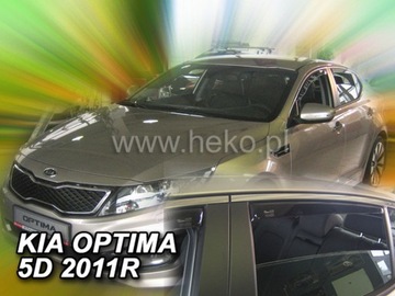 ОБТЕКАТЕЛИ HEKO KIA OPTIMA III 2010-2015 2 ШТУКИ