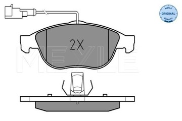 КОЛОДКИ HAM. ALFA P. 156 97- Z ДАТЧИКОМ 0252314119/W MEYLE