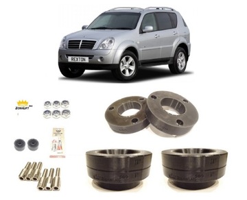 SSANGYONG REXTON РЕСТАЙЛ ПОДВЕСКИ 2CALE +5CM 4X4