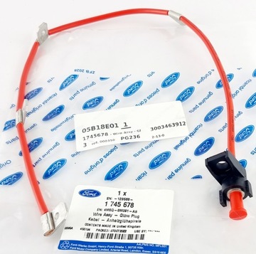 ПАТРУБОК СВЕЧЕЙ НАКАЛА C- MAX 07- 10. FOCUS I- II- III. MONDEO 07- 14. S