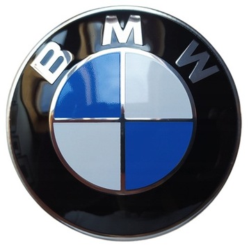 BMW ЭМБЛЕМА ЗНАЧЕК ЛОГОТИП ЧЕРНЫЙ NIEB 95MM 3PINY