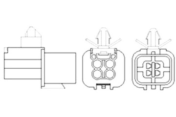 MAGNETI MARELLI ЗОНД ЛЯМБДА CHEVROLET AVEO KALOS SPARK 1.0-1.2LPG