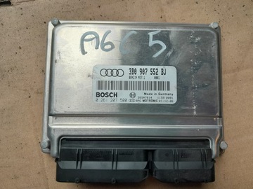 БЛОК УПРАВЛЕНИЯ КОМПЬЮТЕР ДВИГАТЕЛЯ AUDI A6 C5 A4 B5 B6 BDV 3B0907552BJ