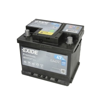 АККУМУЛЯТОР EXIDE PREMIUM 47 AH 450 A P+