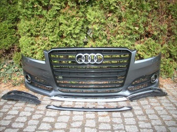 AUDI S8 D4 РЕСТАЙЛ ПЕРЕД БАМПЕР ПЕРЕДНИЙ EW CARBON I A8 S-LINE