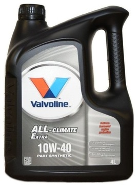 МАСЛО МОТОРНЕ VALVOLINE ALL CLIMATE 4 L 10W-40