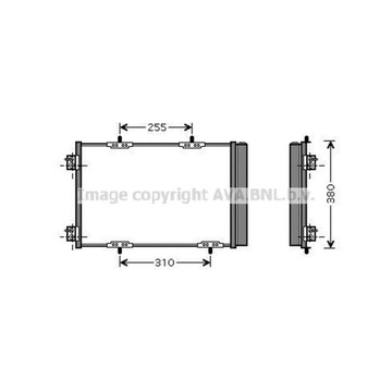 КОНДЕНСАТОР, КОНДИЦИОНЕР AVA QUALITY COOLING PEA5291D