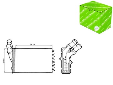 ОБОГРЕВАТЕЛЬ CITROEN BERLINGO BERLINGO MINIVAN XANTIA XSARA ZX PEUGEOT