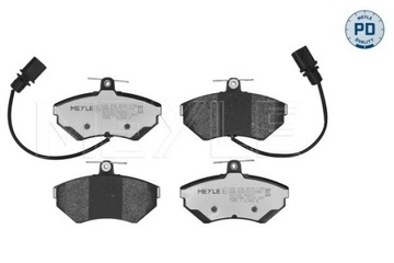 КОЛОДКИ ТОРМОЗНЫЕ VW ПЕРЕД A4 94-/PASSAT 96- Z ДАТЧИКОМ 0252194519-1/PD