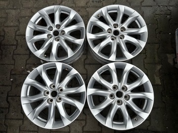 КОМПЛЕКТ ДИСКОВ MAZDA 18 5X114,3 9985227080 ET50 4SZT=1550ZŁ ОРИГИНАЛ