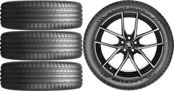 НОВЫЕ ШЕСТЕРНИ ЛЕТО SKODA SUPERB 1 I DUNLOP 225/40R18*1