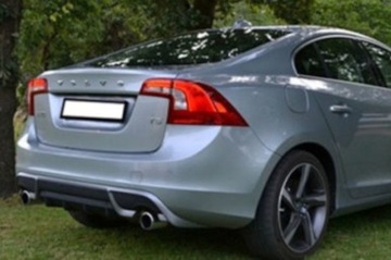 VOLVO S60 V60 2010-2018 ДОКЛАДКА ЗАДНЕГО БАМПЕРА ДИФФУЗОР SOBMART