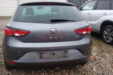 SEAT LEON III 5F БАМПЕР ЗАД ЗАДНИЙ HB 5 ДВЕРЬ