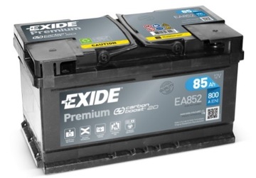 АККУМУЛЯТОР EXIDE PREMIUM EA852 85AH 800A P+