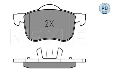 КОЛОДКИ ТОРМОЗНЫЕ MEYLE 025 230 7318/PD