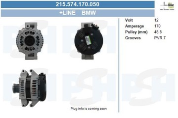 BV PSH 215.574.170.050 ГЕНЕРАТОР