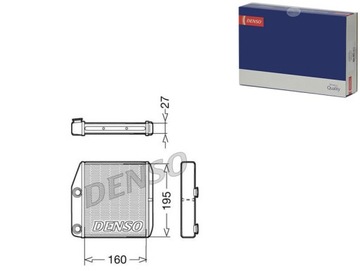 DENSO ОБОГРЕВАТЕЛЬ RA2111150 BR227 350218227000 812