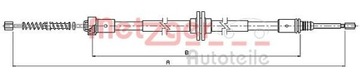 METZGER 10.9339 CIĘGŁO, ТОРМОЗ СТОЯНОЧНИЙ