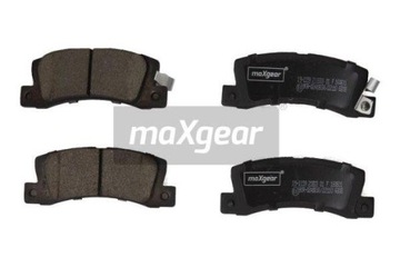 MAXGEAR 19-1159 КОЛОДКИ ТОРМОЗНЫЕ ЗАД TOYOTA AVENSIS 97-01/COROLLA E11 -01