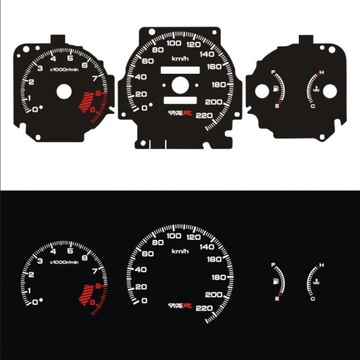 DASH EL Glow Gauge for EK4 SiR 1996 1999 Manul Transmission 220 KM 9~81999