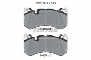 КОЛОДКИ HAM. DB P. C292- W166- X166 3.0- 5.5 4- MATIC 11- 19