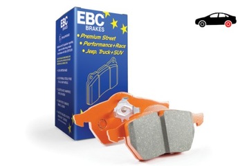 Dp9612 komplektas blokai stabdziai orange ebc, pirkti