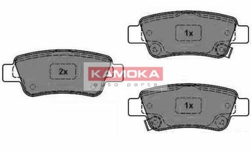 КОЛОДКИ HAM ЗАД KAMOKA HONDA CR-V III 2.0 I-VTEC