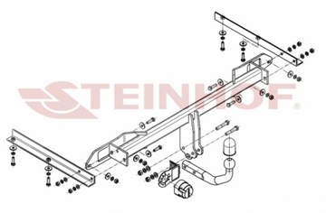 КРЮК БУКСИРОВОЧНЫЙ PRZYKRĘCANY ПОДХОДИТ DO: OPEL ASTRA J