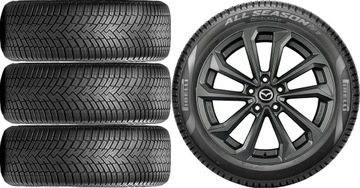 НОВЫЕ КОЛЕСА ВСЕСЕЗОННЫЕ MAZDA RX-8 PIRELLI 225/50R17