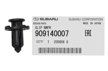 КЛИПСА ШТИФТ КЛИПСА БАМПЕРА РЕШЁТКА SUBARU 909140007