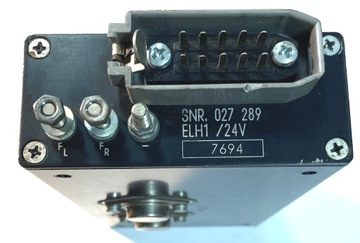 BOSCH БЛОК УПРАВЛЕНИЯ CONTROLLER ELH1 24V SNR 027 289