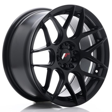 JAPAN RACING JR18 18X8,5 ET25 5X114,3 5X120 MATT BLACK КОМПЛЕКТ + CERAMIKA