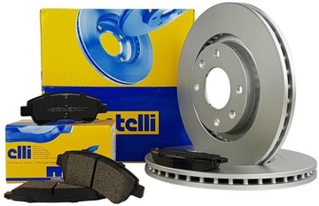 METELLI TARCZE+KLOCKI P CITROEN BERLINGO I 266MM