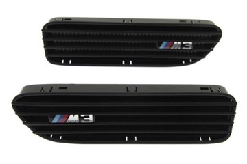 WLOTY БОКОВЫЕ КРЫЛА BMW E46 M3 ЧЕРНЫЕ BLACK