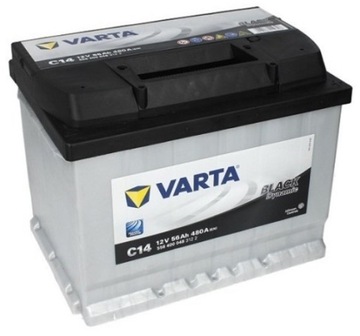 АККУМУЛЯТОР VARTA BLACK C14 12V 56AH 480A P+ RAD-OM