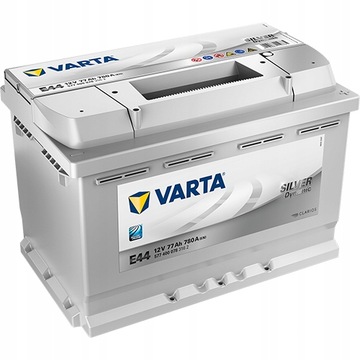 АККУМУЛЯТОР VARTA SILVER E44 12V 77AH 780A P