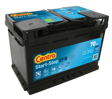 АККУМУЛЯТОР CENTRA CL700 70 AH 720 A