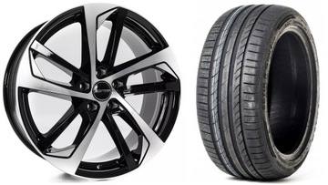 VW PASSAT B8 ШЕСТЕРНИ ЛЕТНИЕ 235/45R18 DUNLOP НОВЫЕ