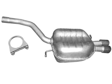 VW PASSAT B6 2.0DTI ( 81-88-90-100-103 KW) - ГЛУШИТЕЛЬ КОНЕЧНЫЙ + ХОМУТ