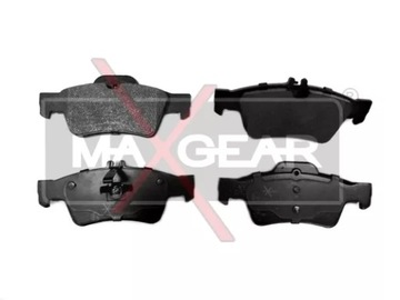 MAXGEAR 19-0593 КОМПЛЕКТ КОЛОДОК ТОРМОЗНЫХ, ТОРМОЗА TARCZOWE