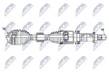 ПОЛУОСЬ ПРИВОДНАЯ МИНИ F55/F56/F57 COOPER S/JCW 13- /