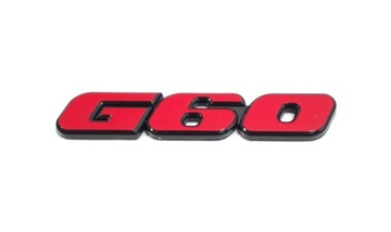 ЗНАЧЕК G60 NA ЗАДНИЙ ПАНЕЛЬ VW GOLF 2 / CORRADO
