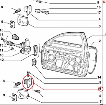 ЗАВЕСА НИЖНИЙ ДВЕРЬ ALFA ROMEO 147 156 GT