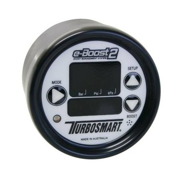 Turbosmart Electronic Boost Controller EBOOST2 66mm White - Black