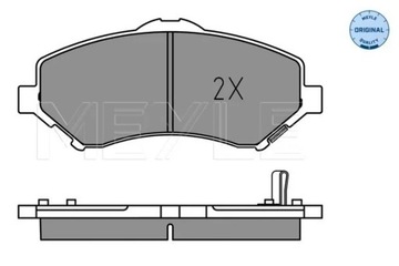 0252460417 КОЛОДКИ HAM. JEEP P. WRANGLER 2,8 CRDI/3,