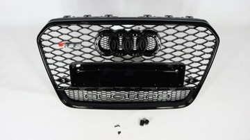 РЕШЁТКА РЕШЁТКА AUDI A6 12-15 WZOR RS6 BLACK QUATTRO