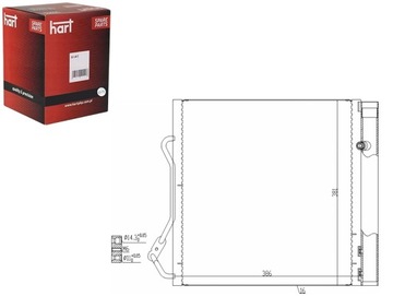 КОНДЕНСАТОР КОНДЕНСАТОР КОНДИЦИОНЕРА MCC SMART 0.6 98- HART