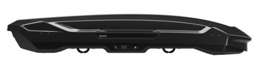 THULE MOTION 3 XL LOW BOX НА КРЫШУ ЧЕРНЫЙ ГЛЯНЕЦ НИЗКИЙ CICHY BOX THULE