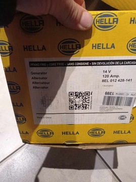 ГЕНЕРАТОР HELLA 8EL 012 428-141